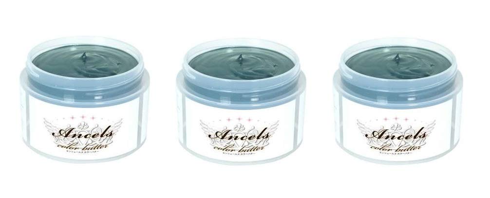 【3個セット】エンシェールズ カラートリートメントバター 200g アッシュ グリーン