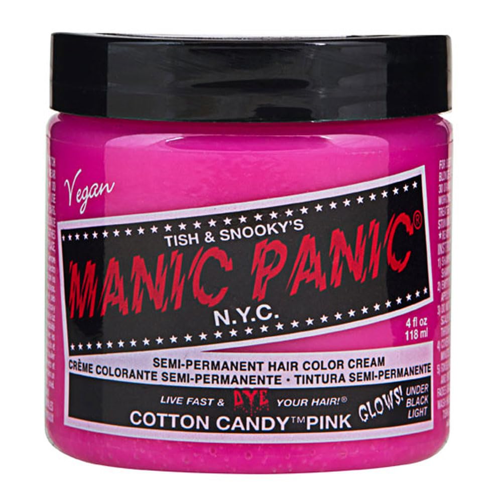 スペシャルセット MANIC PANIC マニックパニック Cotton Candy Pink (コットンキャンディーピンク)＋ヘアカラーケア4点セット